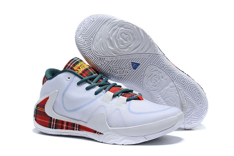 Nike Zoom Freak 1 White Colorful Green Red Shoes